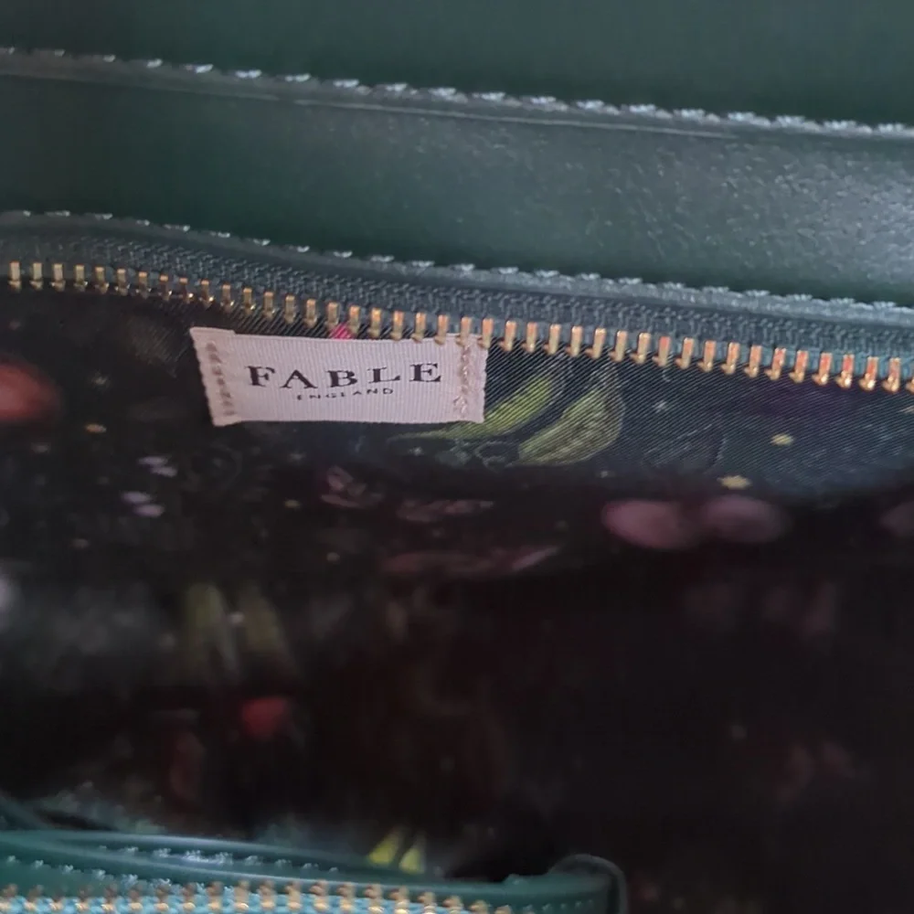 Into The Woods Green Tote Bag - Fable England x Catherine Rowe Designs - Picture 5 of 6